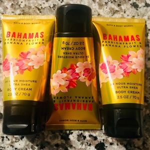 Bath and Body Works Hand Cream, Bahamas LOT 3